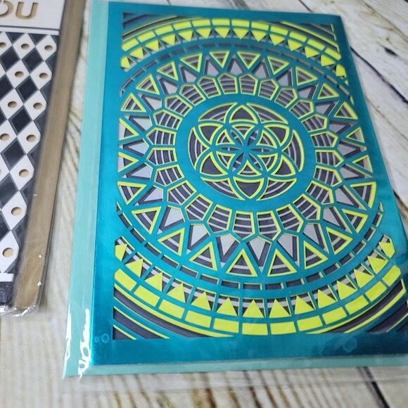 6 Design Thank You Greeting Cards w/Envelopes New Sealed - Picture 2 of 10